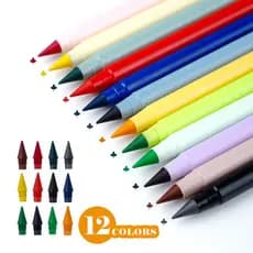 Morandi Lápis Coloridos Lápis ilimitado/Lápis Eterno Infinito E Duradouros De Escrita Eterna Ilimitados Caneta Colorida Apagável Sem Tinta Papelaria