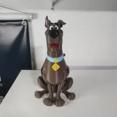 Scooby doo boneco decorativo