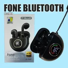Fone Sem Fio IT-BLUE LE-2449 Bluetooth 5.3 com Display LED