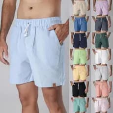 Short Linho Masculino, Bermuda Modelo Mauricinho