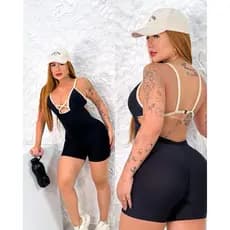 MACAQUINHO CRUZADO Costa Nua e empina bumbum fitness moda academia feminina
