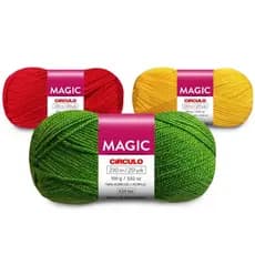 Lã Acrílica Círculo Magic 100 Gramas