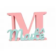 Porta Maternidade | Letreiro Nome Personalizado Decorativo  para Quarto Infantil Bebê Luxo no