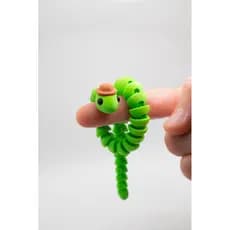 MINHOCA ARTICULADA Fidgetoys 3D – ANTIESTRESSE DIVERTIDO + DECORAÇÃO FOFA