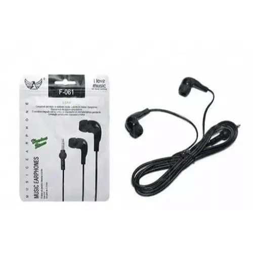 FONE C/FIO BORRACHA ALTOMEX CORES SORTIDAS. 10 UNIDADES