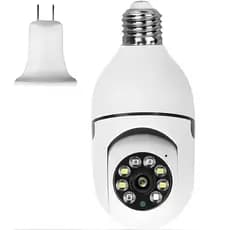 Câmera Lâmpada Entrada Bocal E27 Led JT-8177