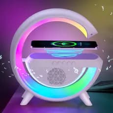 Luminária De Mesa Abajur Rgb Smart Bluetooth Speaker Wireles Tecnologia RGB Caixa De som