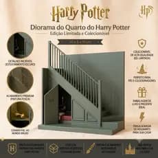 Diorama do quarto do Harry Potter