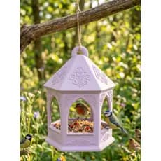 Comedouro Decorativo para Pássaros Jardim Suspenso Estilo Vintage