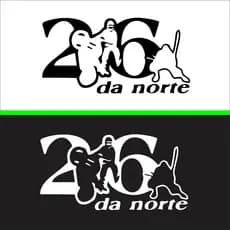 Adesivo 26 Da Norte - Adesivos Para Moto Tanque Capacete