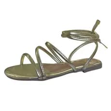 Sandália Infantil Menina de Amarrar Confortável Moda 037-720
