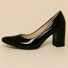 Sapato Feminino Scarpin Bico Fino Confortável de Salto 1008