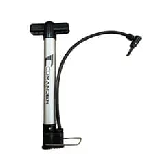 Bomba De Ar Para Bicicleta Comander Alumínio 30cm Para Encher Pneu De Bike