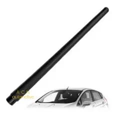 Haste Antena Curta Ford Novo Ka Ponta Preta M5 2016 2017 2018 2019