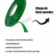 Fita Dupla Face Adere para Placas e Revestimentos 5 mm X 20 metros