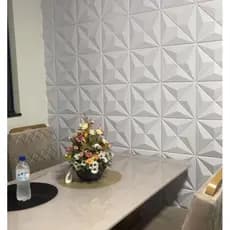 100 Placas PVC 3d Revestimento De Parede Decorativa 25 cm