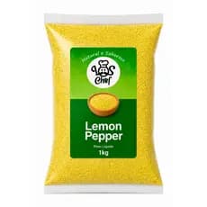 Limão Lemon Pepper 3kg 2kg 1kg Sabor Intenso e Marcante Original Los Chef Premium