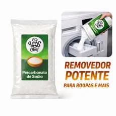 Percarbonato De Sódio 100% 3kg 2kg 1kg e 500gr PURO Alvejante Tira Manchas Roupa Branca e Colorida