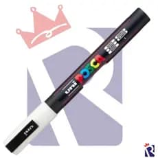CANETA POSCA BRANCA PC-3M