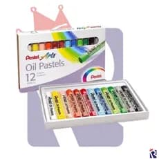 GIZ PASTEL OLEOSO 12 CORES PENTEL
