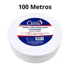 Papel - Lenço Para Depilação Falso Tecido Rolo 100 Metros