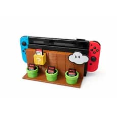 Base Suporte Mario para Nintendo Switch NS1, NS2 e OLED | Dock Stand Estável Antiderrapante | Design Gamer Decorativo