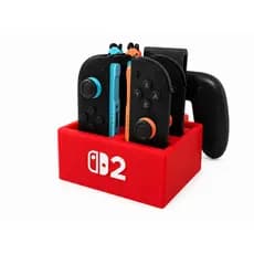 Organizador para Joy-Con Nintendo Switch 2 Suporte Porta Controles e Grip
