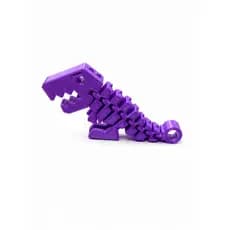 Chaveiro Dinossauro Articulado Flexível 3D | Impressão 3D | Dino Fidget Decorativo
