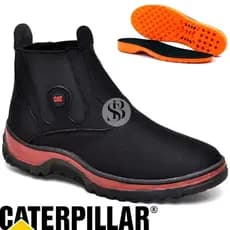Bota Botina Masculina Texana Calce Facil Oferta + PALMILHA EM GEL ORTOPEDICA