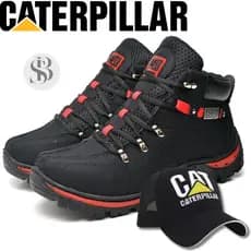 Coturno Adventure Masculino Bota Tenis Masculina + Boné Bordado