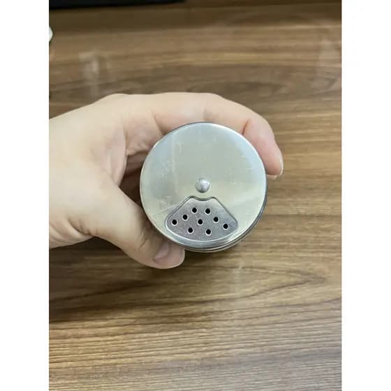 Porta Condimento Para Saleiro Pimenteiro Temperos Aço Inox