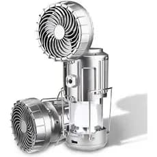 Ventilador elétrico solar Lampião  de portátil emergências de energia ao prova de água ventiladores