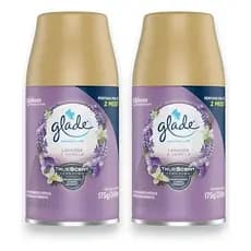 Kit 2 Glade Refil Odorizador Lavanda & Vanilla 269ml Bom Ar