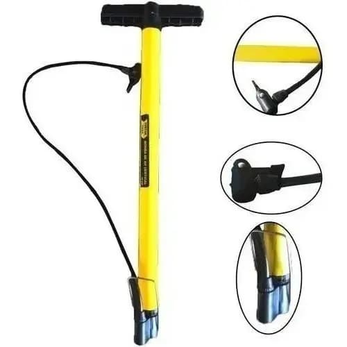 Bomba Para Encher Pneu De Carro Moto E Bike de 30Cm Ou 50cm