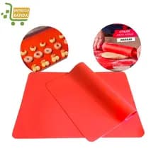 Tapete Culinário Cozinha De Silicone Antiaderente para Amassar Assar Grelhar