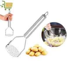 Amassador Espremedor de Batatas e Legumes em Inox