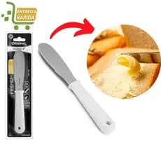 Espátula e Faca 2 em 1 para Manteiga Patês e Cremes