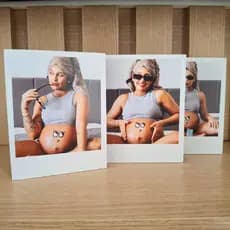 3 Quadros de Mesa Personalizado 9x12CM 100% MDF  - Quadro de mesa enviar foto no chat após a compra)