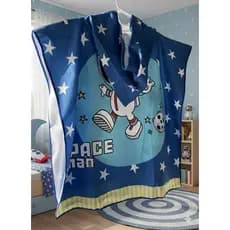 Toalha poncho infantil piscina praia pós banho astronauta/coelho/marinheiro/unicónio