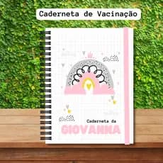 CADERNETA DE SAÚDE I CADERNETA DE VACINAÇÃO I CADERNETA SAÚDE PERSONALIZADA I FAZEMOS TODOS OS TEMAS I CAPA DURA