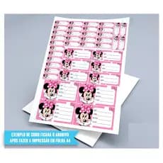 100 Etiquetas Personalizadas Material Escolar Infantil I Etiquetas Escolares Infantil Personalizada