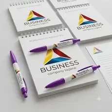 10 kits bloquinhos + canetas personalizados bloco A6 I caneta BLOCO cadernetinha brinde coorporativo I CAPA DURA