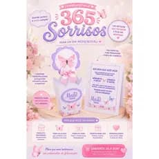 Kit Centro de mesa Jardim Encantado Borboletas Personalizado Enfeite Cachepô Plaquinha + 365 Sorrisos I Todos os temas!