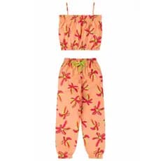 Conjunto Infantil Feminino Coqueiros Vibrantes
