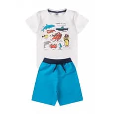 Conjunto Infantil Masculino Sob O Mar