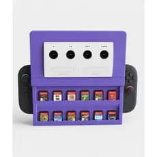 Organizador Porta Cartuchos para Jogos Estilo Retrô 12 Espaços Impresso em 3D