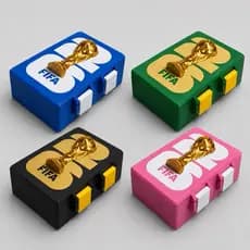 Porta Figurinhas Albúm Copa Mundo 2026 Estojo Caixa Organizador de Cards Futebol | Colecionador