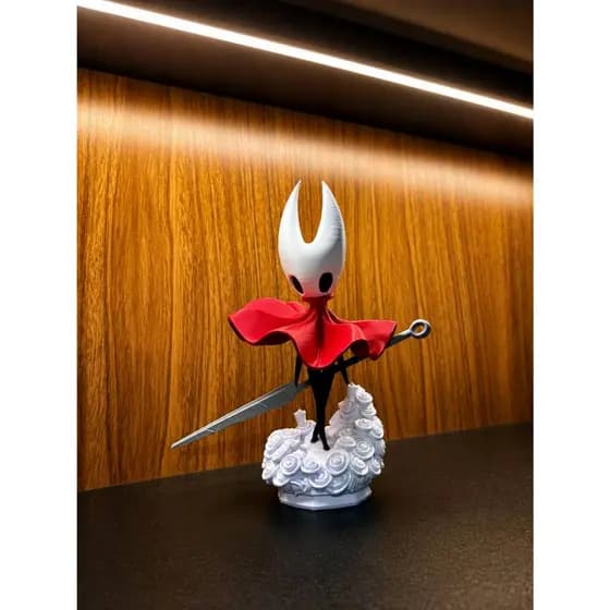 Estatueta 3D Hornet Silksong Gaming Premium Decoração Geek Exclusiva