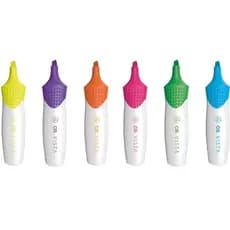 Marca Texto Cis Vista 6 Cores / Marca Texto Neon / Papelaria  / Material Escolar  / Faculdade