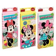 Lápis de Cor Minnie Mouse Molin  / Papelaria  / Material Escolar
